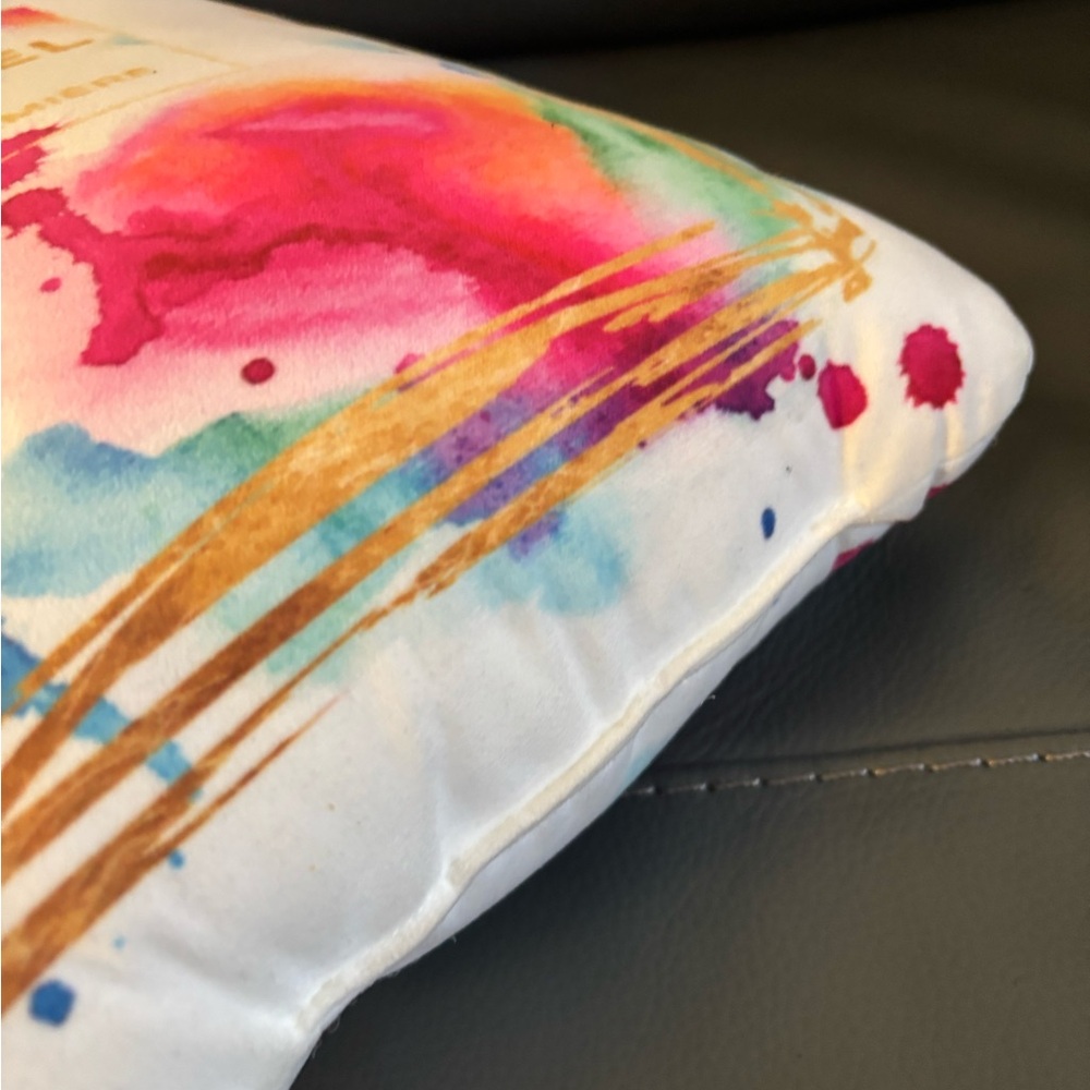 Chanel No. 5 Multicolor Decorative Pillow - Picture 5 of 6